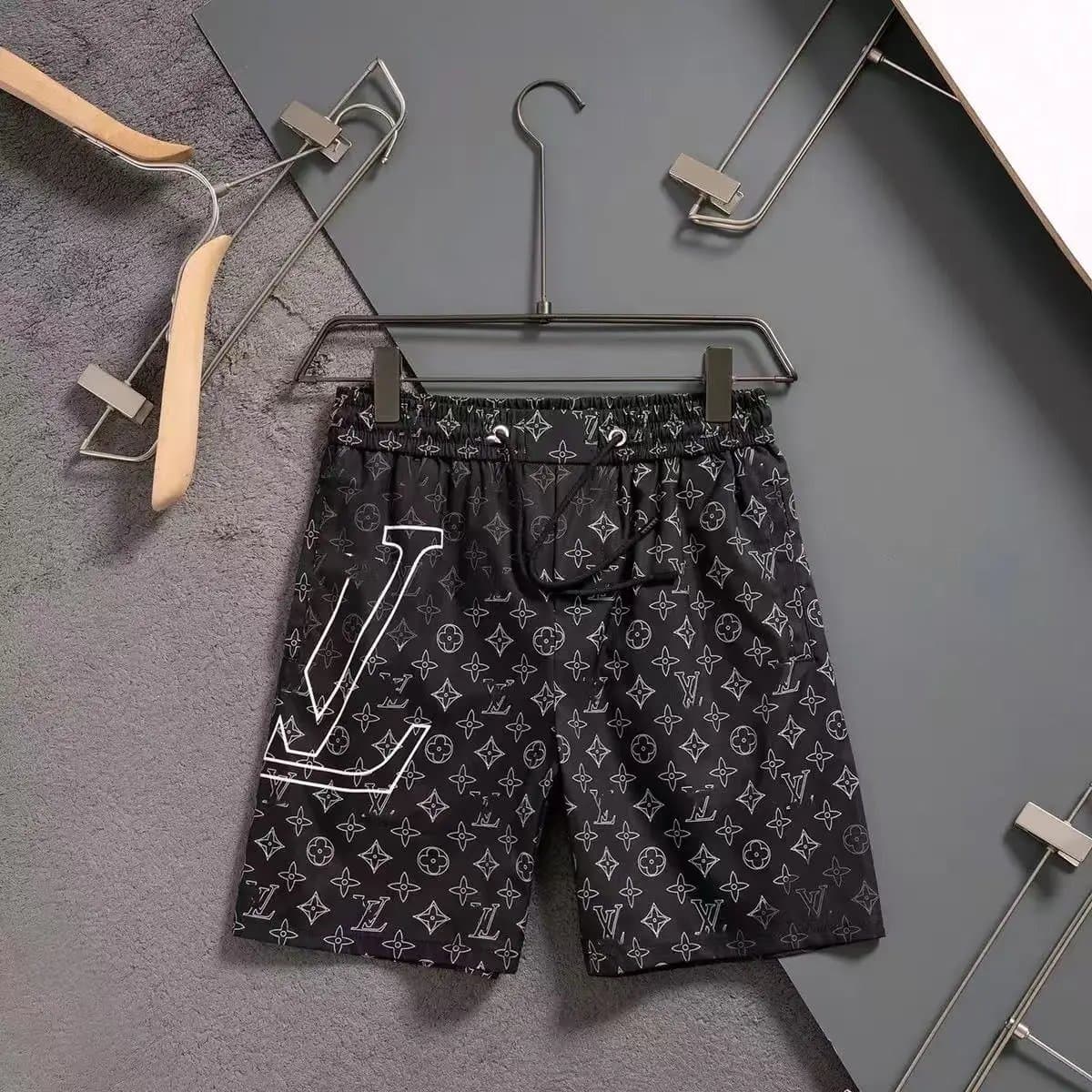 Louis Vuitton Monogram Shorts LV Outline Print