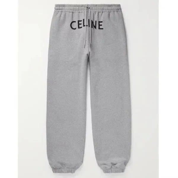 Celine Logo Joggers White Logo — 37