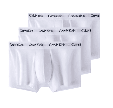 Calvin Klein Boxer Brief 3-Pack — CC-白色-3条