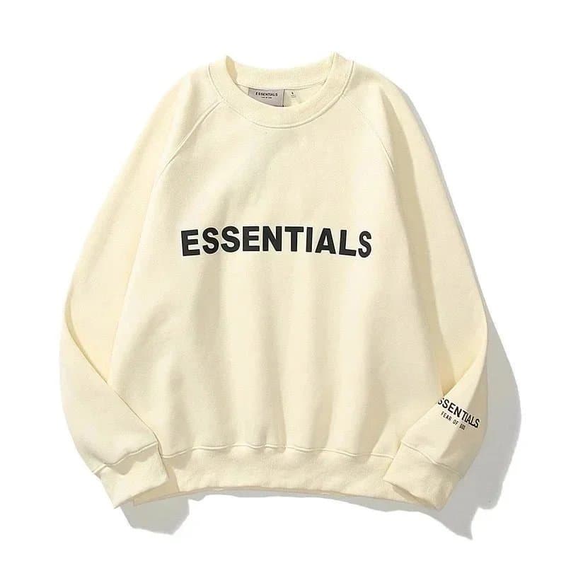 Fear of God Essentials Hooded Sweatshirt Essentials Logo — 5 *Top quality