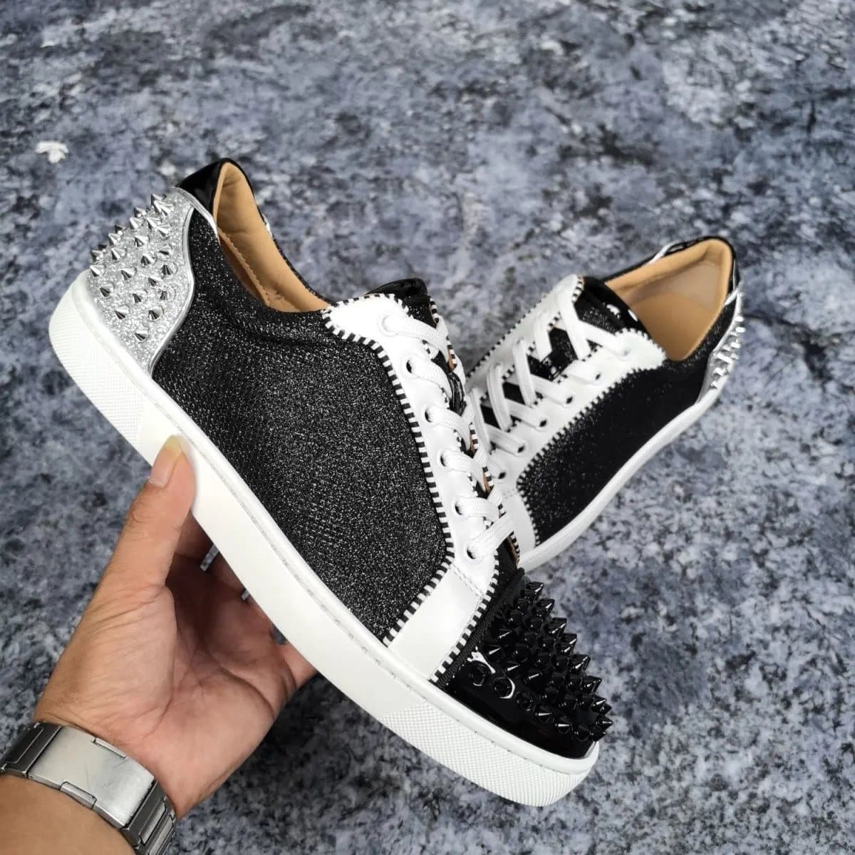 Christian Louboutin Louis Flat All Black — C8