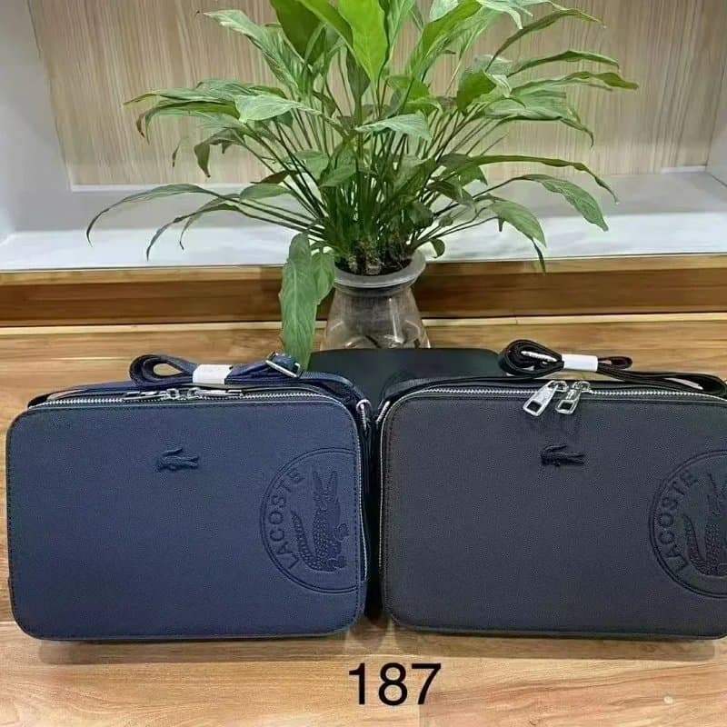 Diesel Wallet D Logo — Lacoste 2 黑色