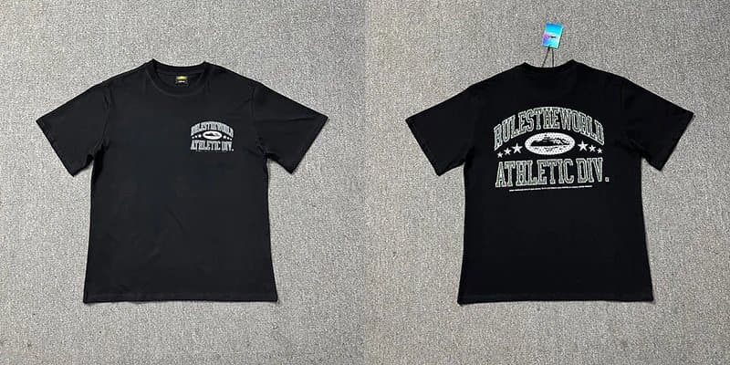 Gallery Dept. Athletic Div. Tee Rules the World — 3137 black printed green
