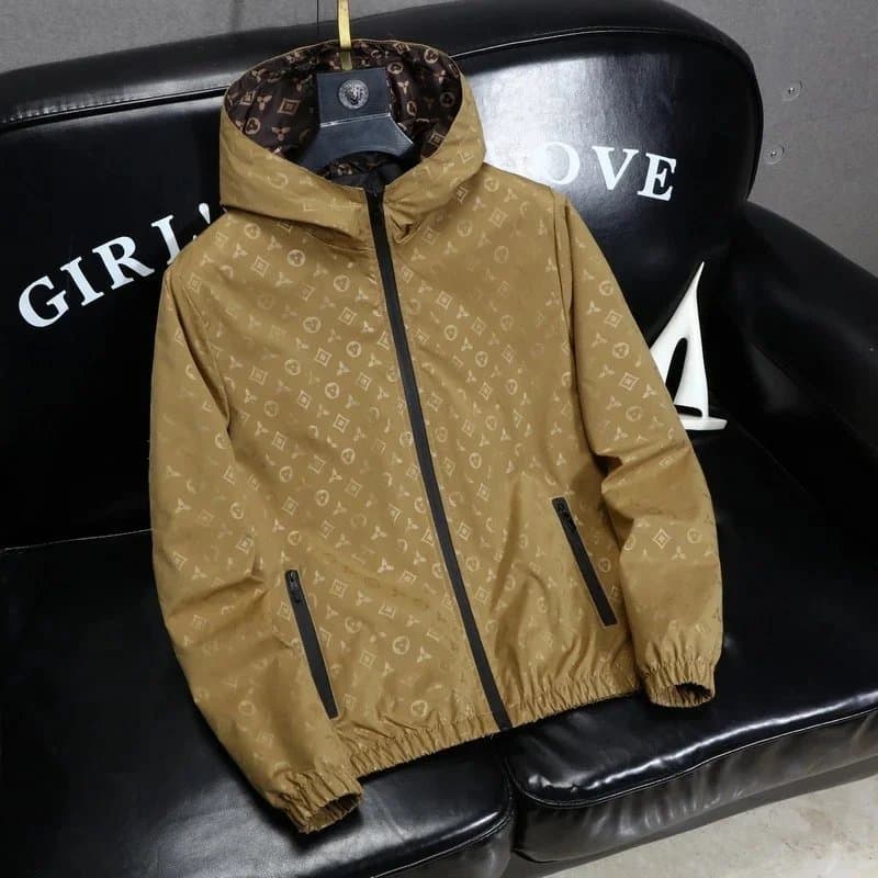 Louis Vuitton Monogram Windbreaker Jacket All-Over Monogram — LES/WT323   黄色