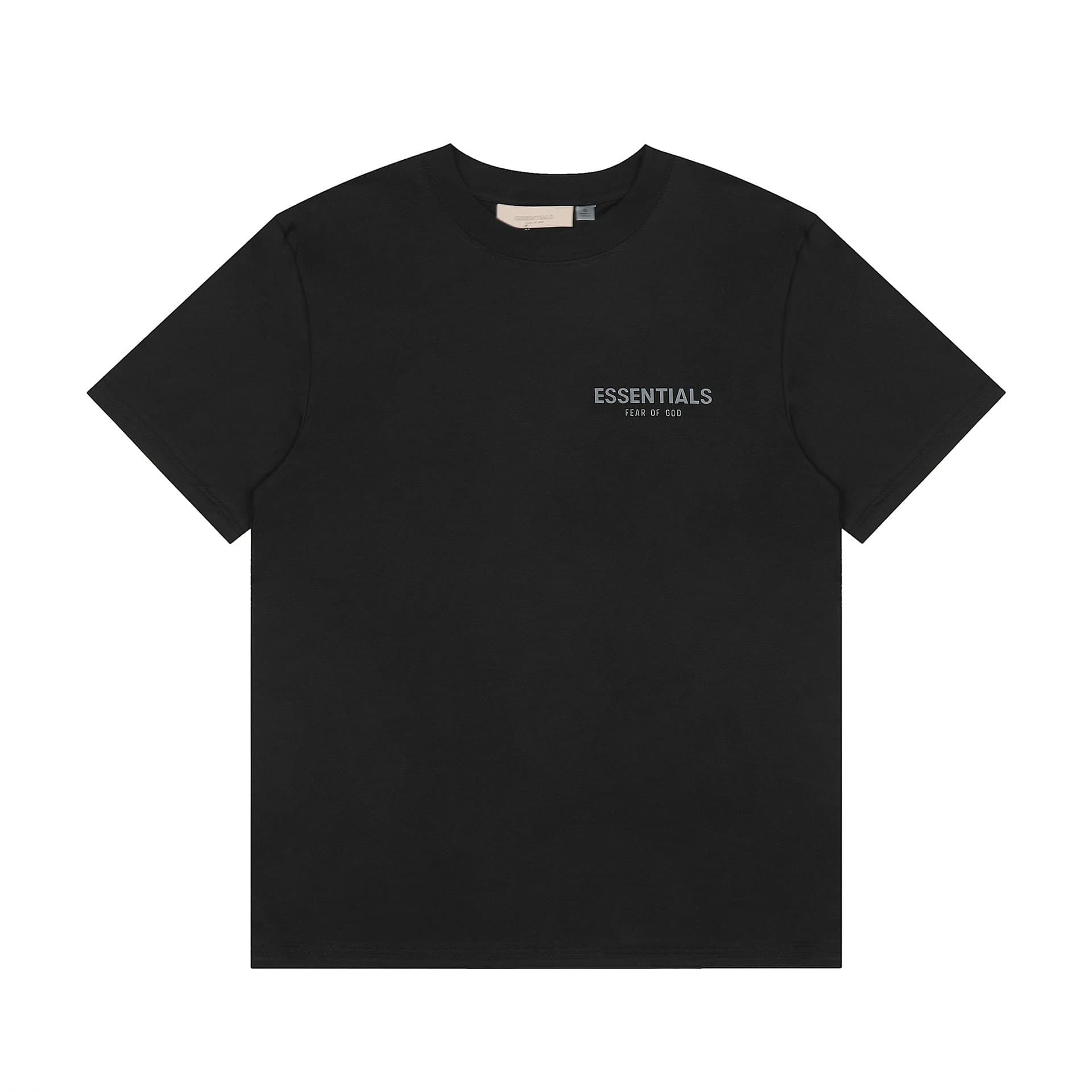 Fear of God Essentials Logo T-Shirt Embossed — 2301黑色