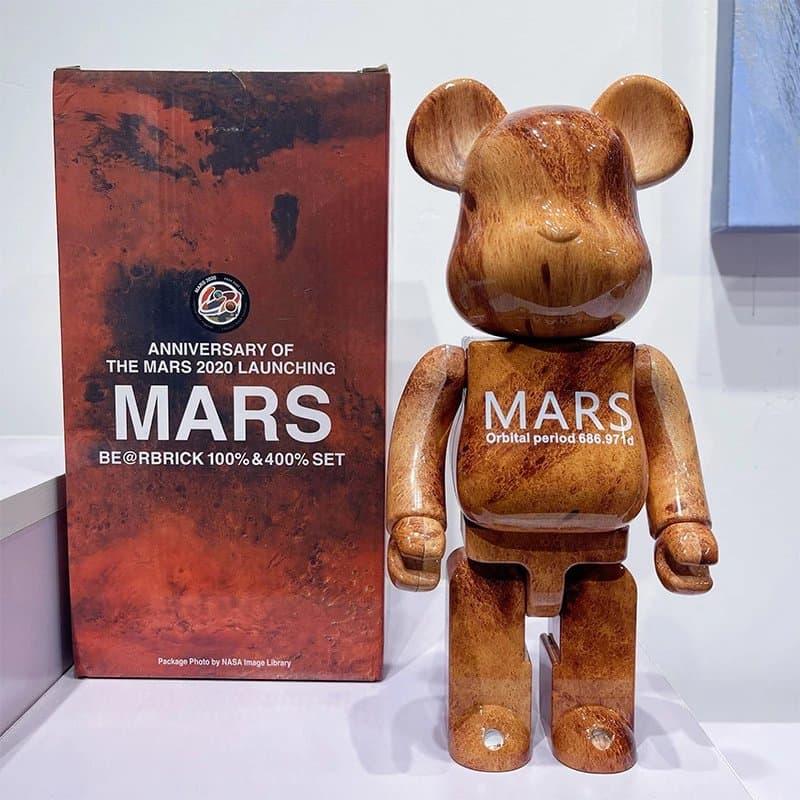 Be@rbrick Bearbrick 100% & 400% Mars Anniversary