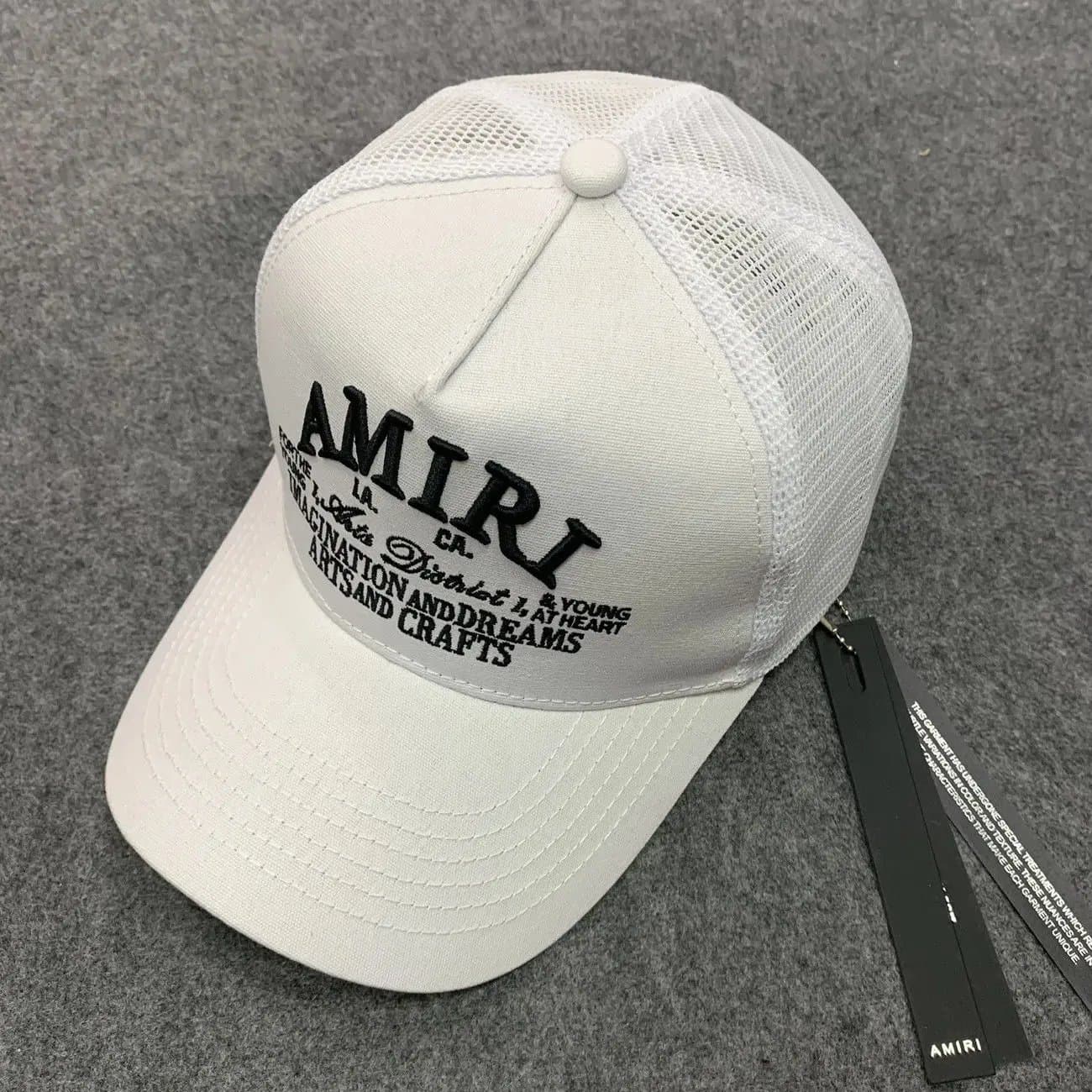 Amiri Baseball Cap MA Logo — 均码 · 31