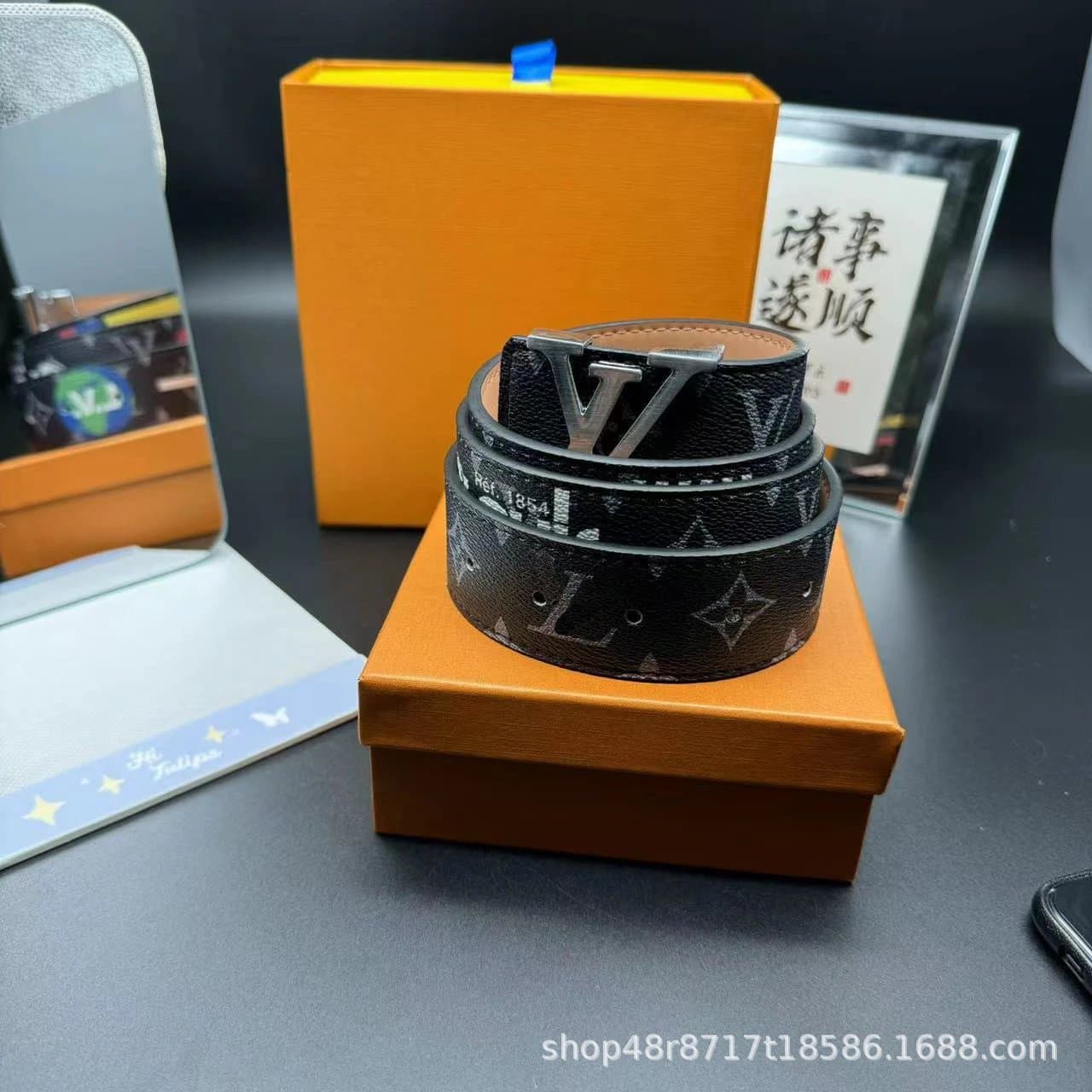 Louis Vuitton Belt Bag Monogram Empreinte — 普黑 银扣