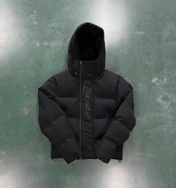Trapstar Puffer Jacket Logo Hooded