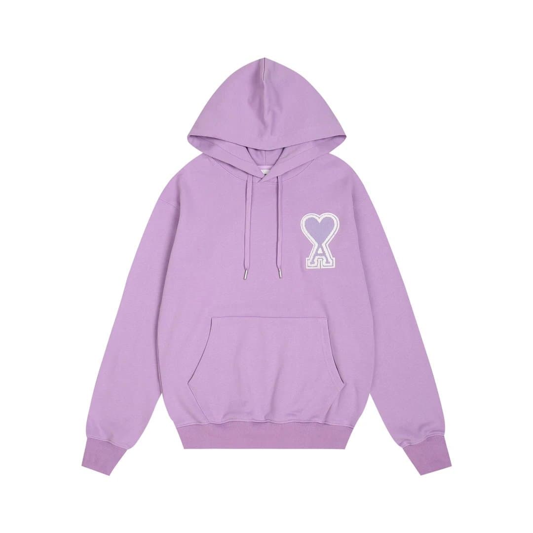 Acne Studios Hoodie Solid Pink — 1