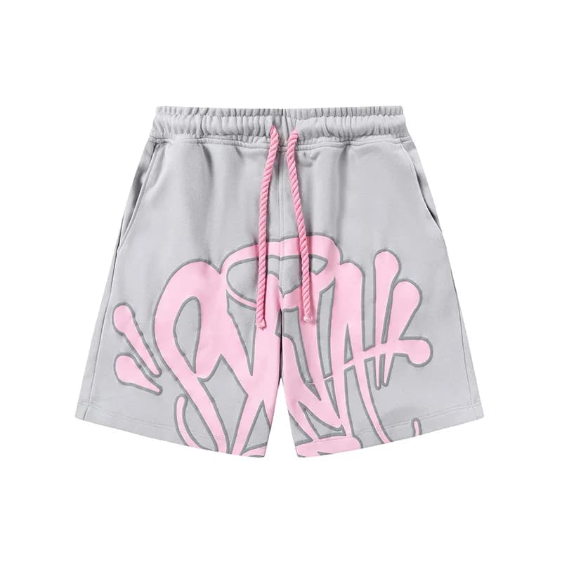Gallery Dept. Graffiti Shorts Pink Outline Logo