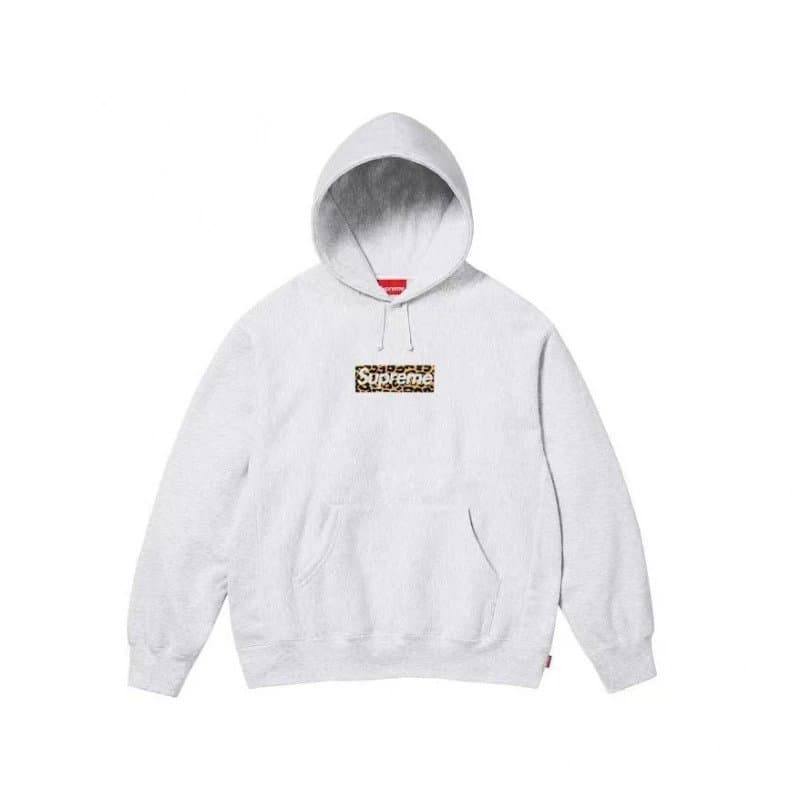 Supreme Box Logo Hooded Sweatshirt Multiple Colorways — E570灰色