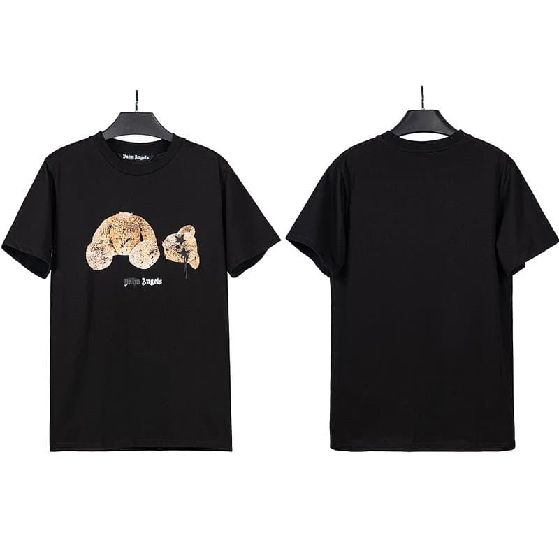 Palm Angels Graphic Tee Bear Print