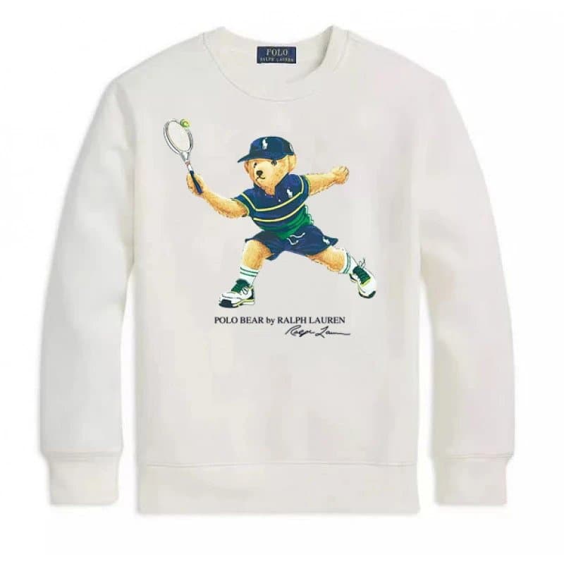 Polo Ralph Lauren Polo Bear Sweatshirt Tennis Bear Graphic
