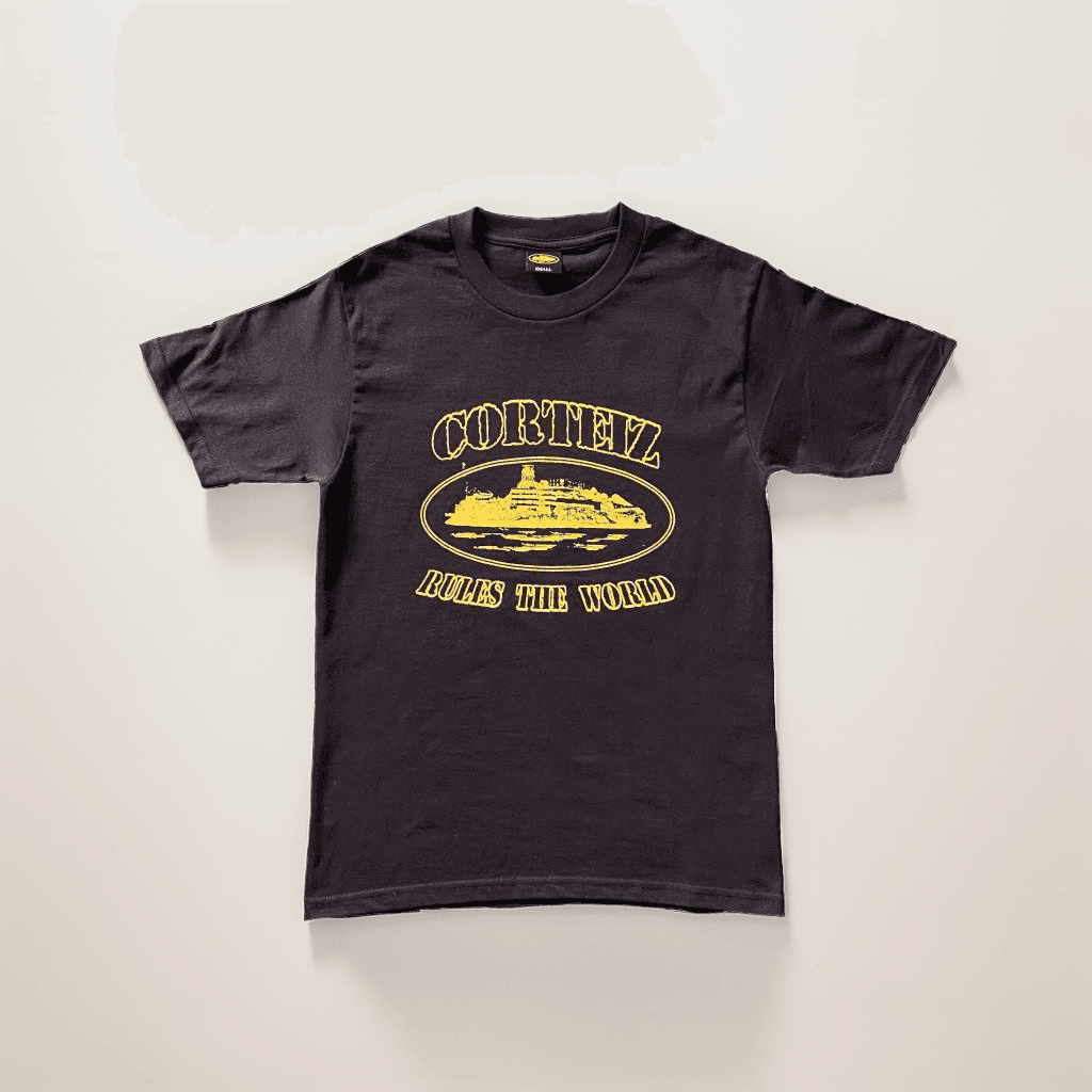 Graphic Tee Corteiz Rules The World