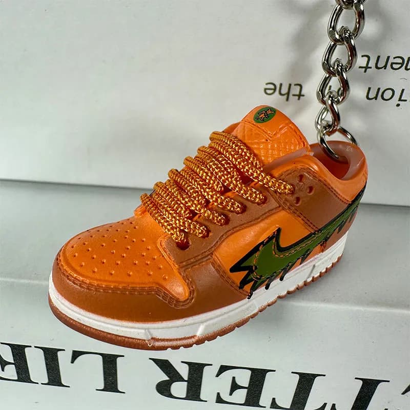 Cactus Plant Flea Market Sneaker Keychain Blue Lightning — 87.orange bear