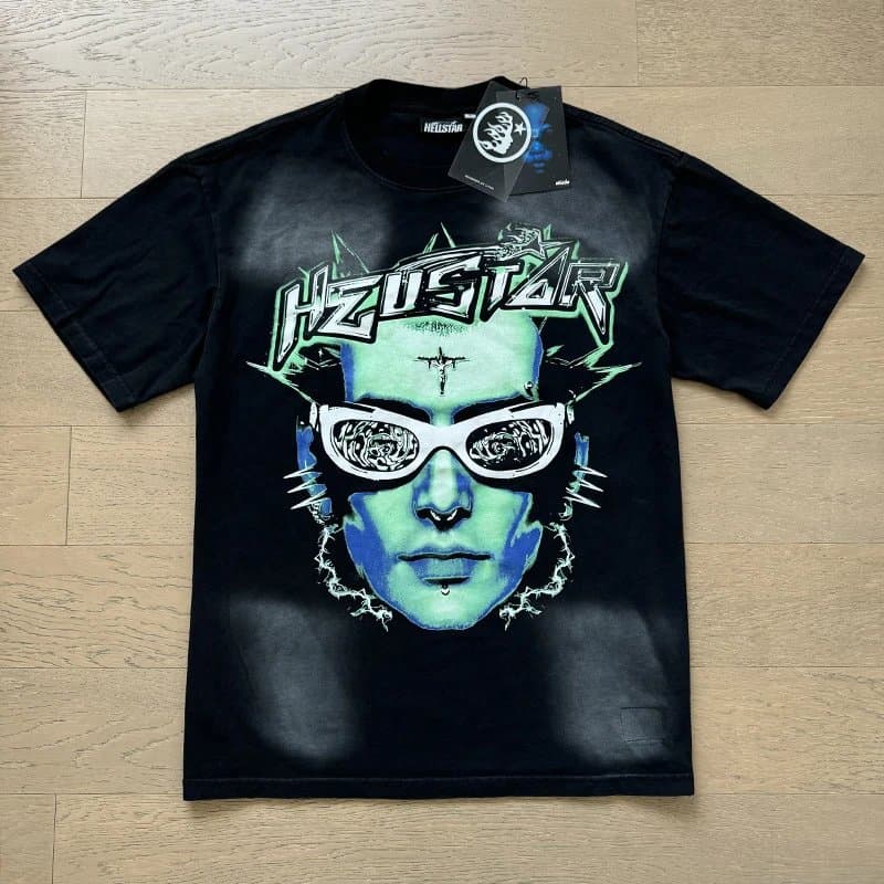 Hellstar Graphic Tee Star Logo — 669