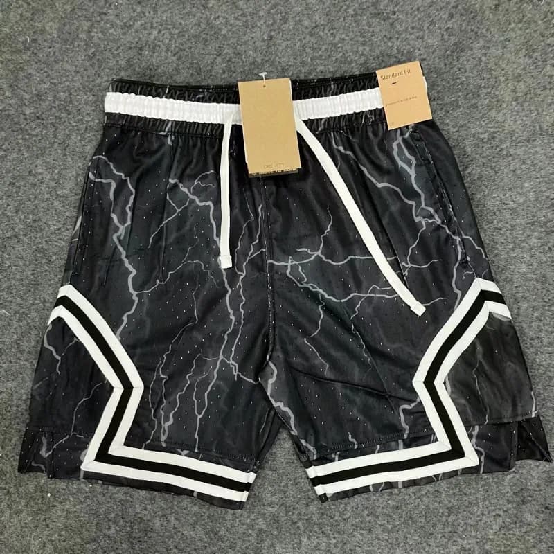 Jordan Basketball Shorts Lightning Print