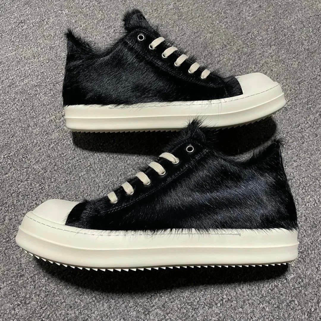 Rick Owens Drkshdw Platform Boot All Black — GZ版本 RO · 马毛大匡威