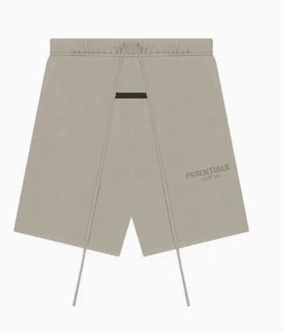 Fear of God Essentials Drawstring Shorts Essentials Logo — 苔藓色（毛圈）