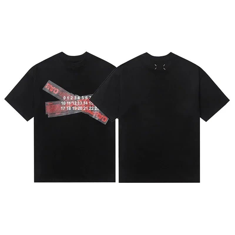 Maison Margiela Numbered Tee Tabi Print — 8