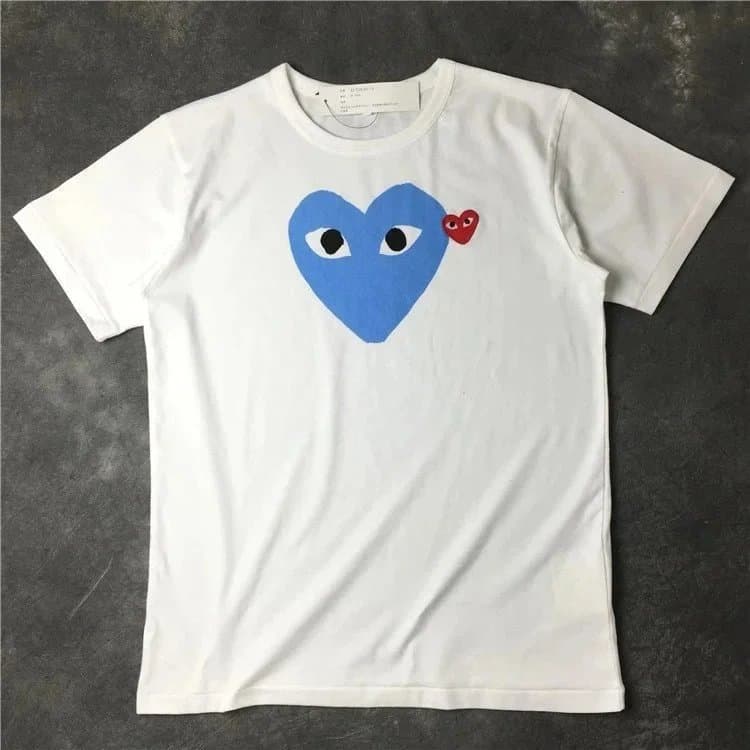 Comme des Garçons Play T-Shirt Eye Patch Sleeve — 10