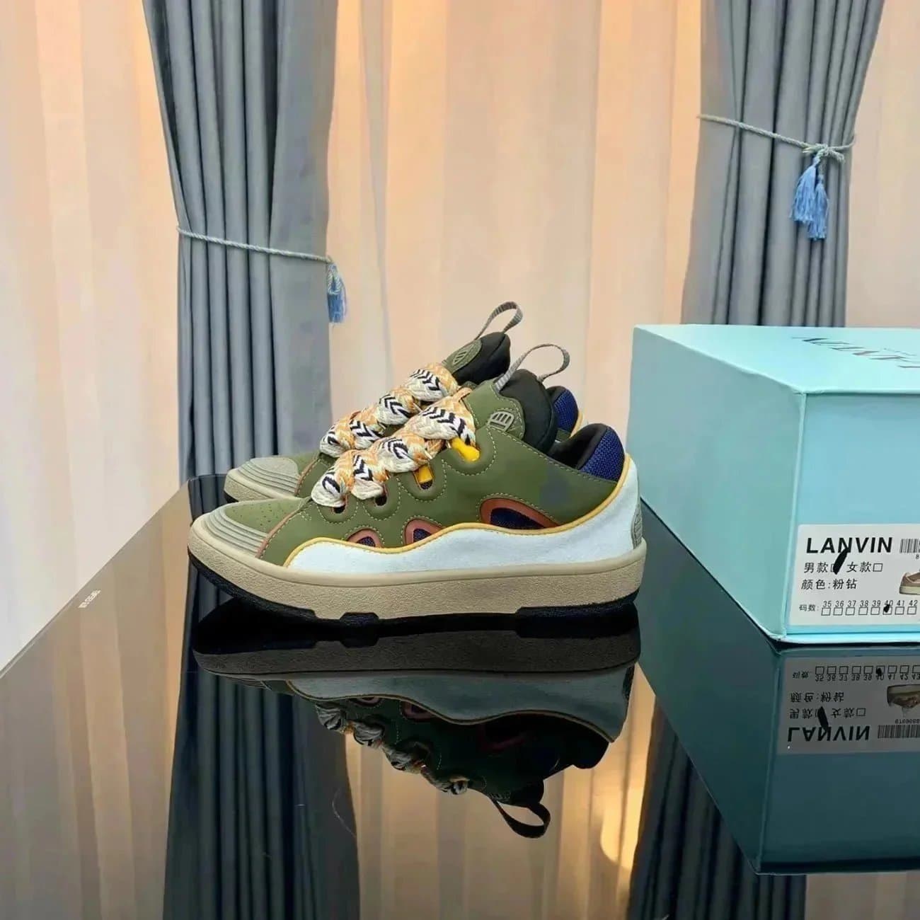 Lanvin Sneaker Neon Trim — 11