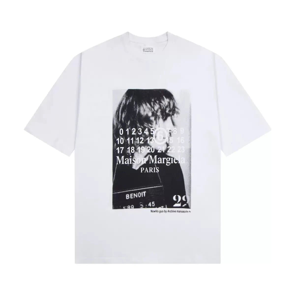 Maison Margiela Graphic T-Shirt Benoit Archive Print