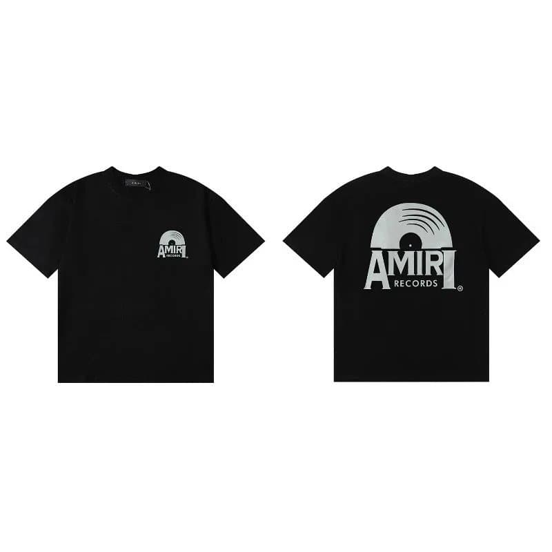 Amiri Records Tee Vinyl Logo
