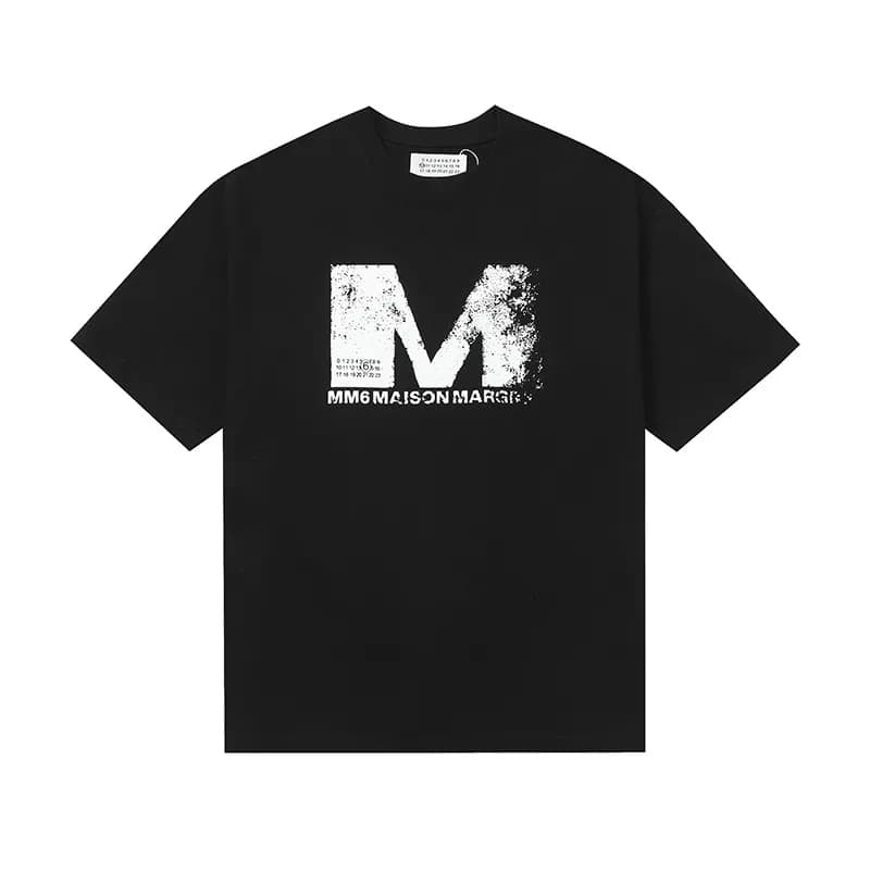 Comme des Garçons Button-Up Shirt Label Print — 876黑
