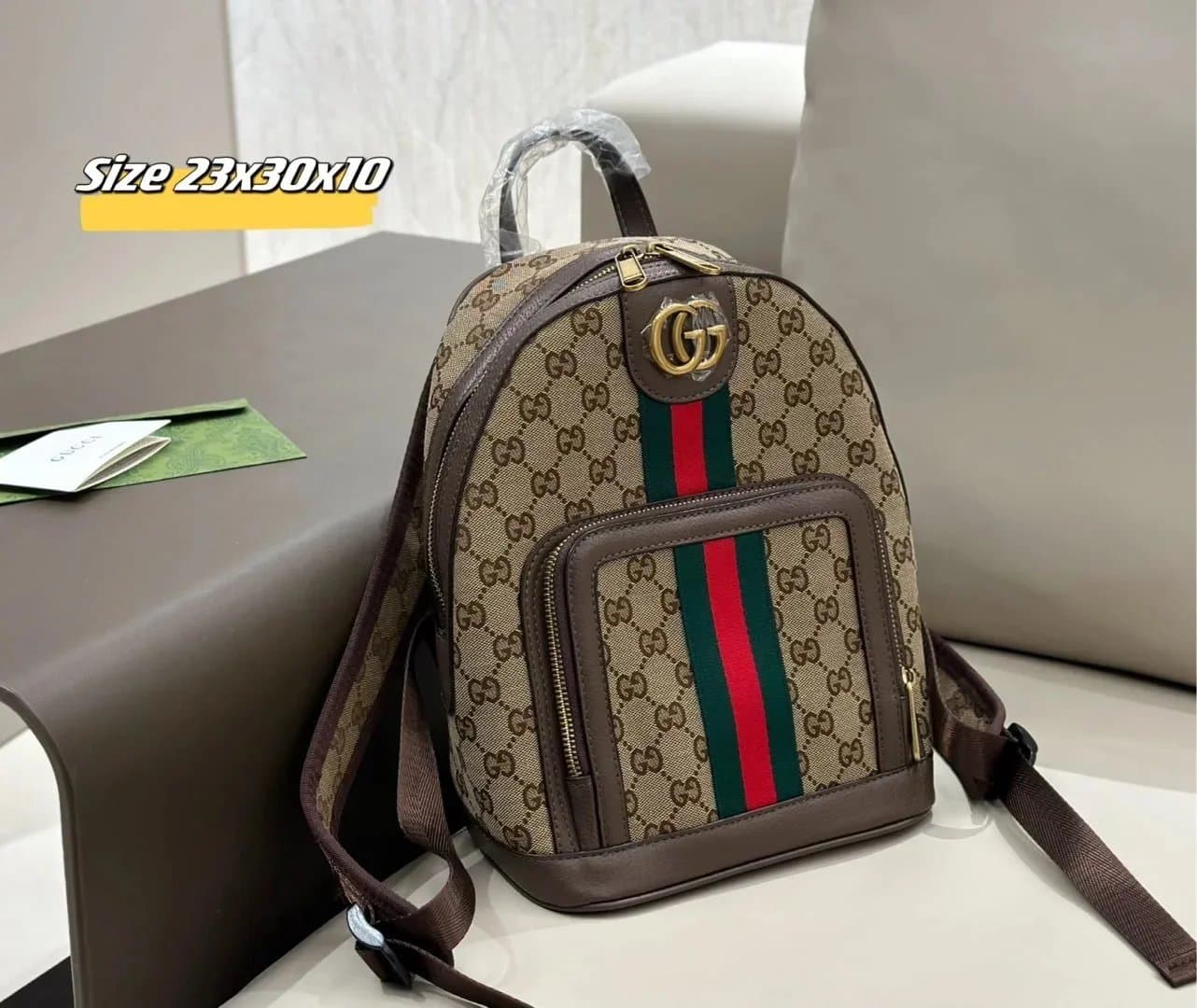 Gucci Horsebit 1955 Mini Top Handle Bag Smooth Leather — 13