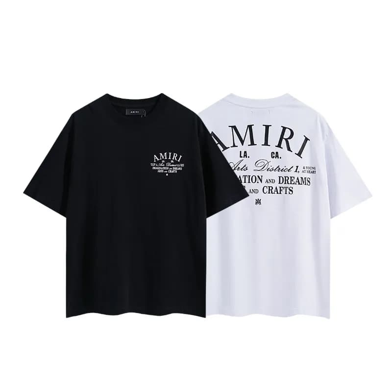 Amiri Graphic Tee Arts District Print