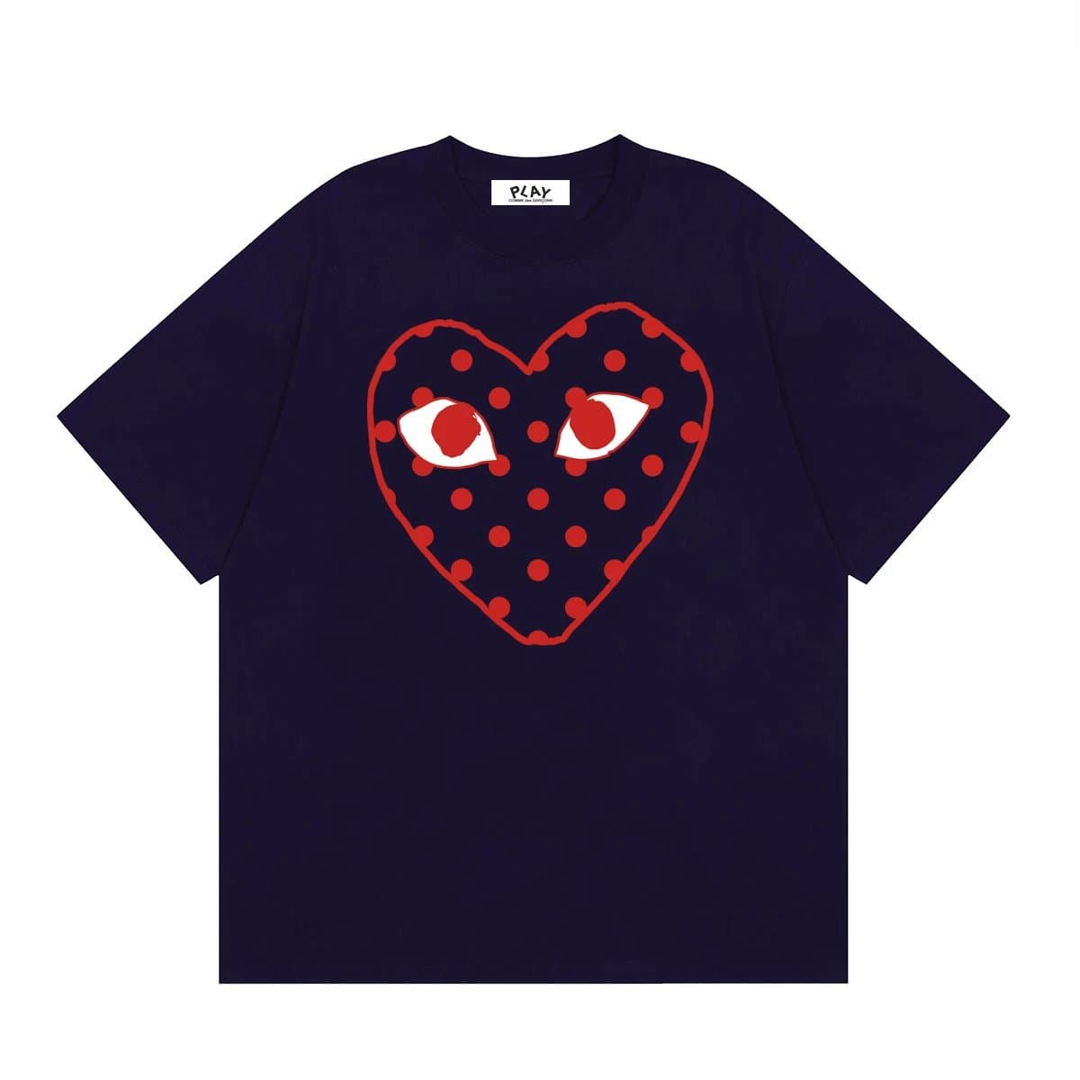 Comme des Garçons Heart T-Shirt Polka Dot Heart