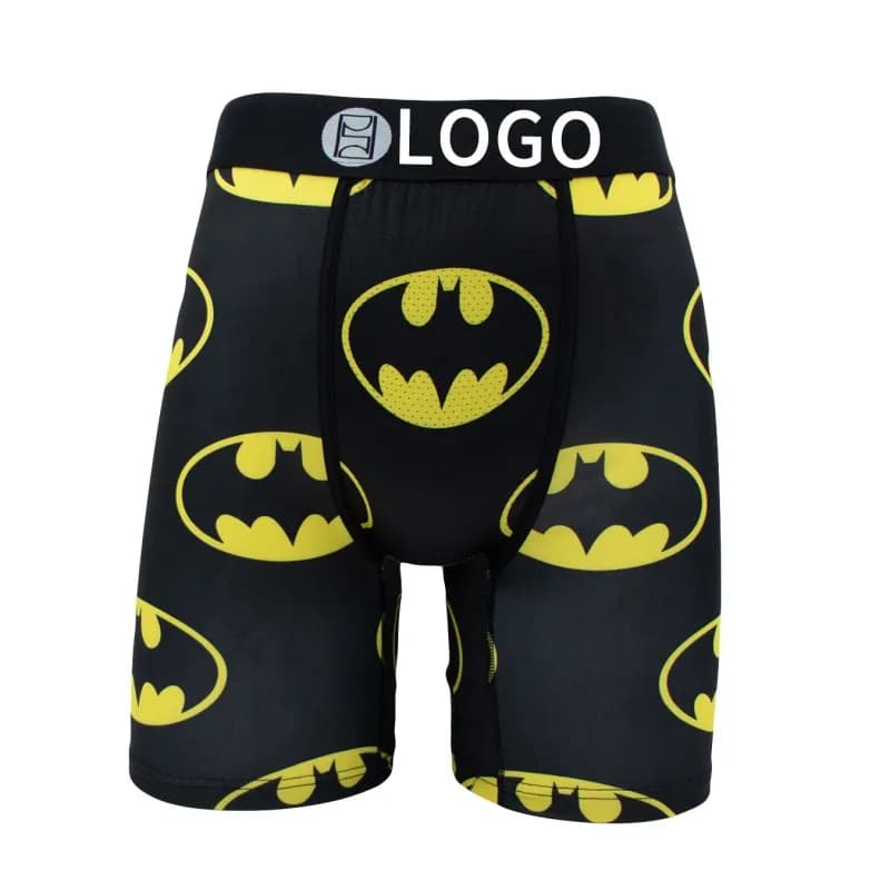 BAPE Boxer Briefs Batman Logo Print