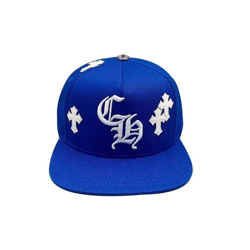 Snapback Cap Chrome Hearts Logo & Crosses