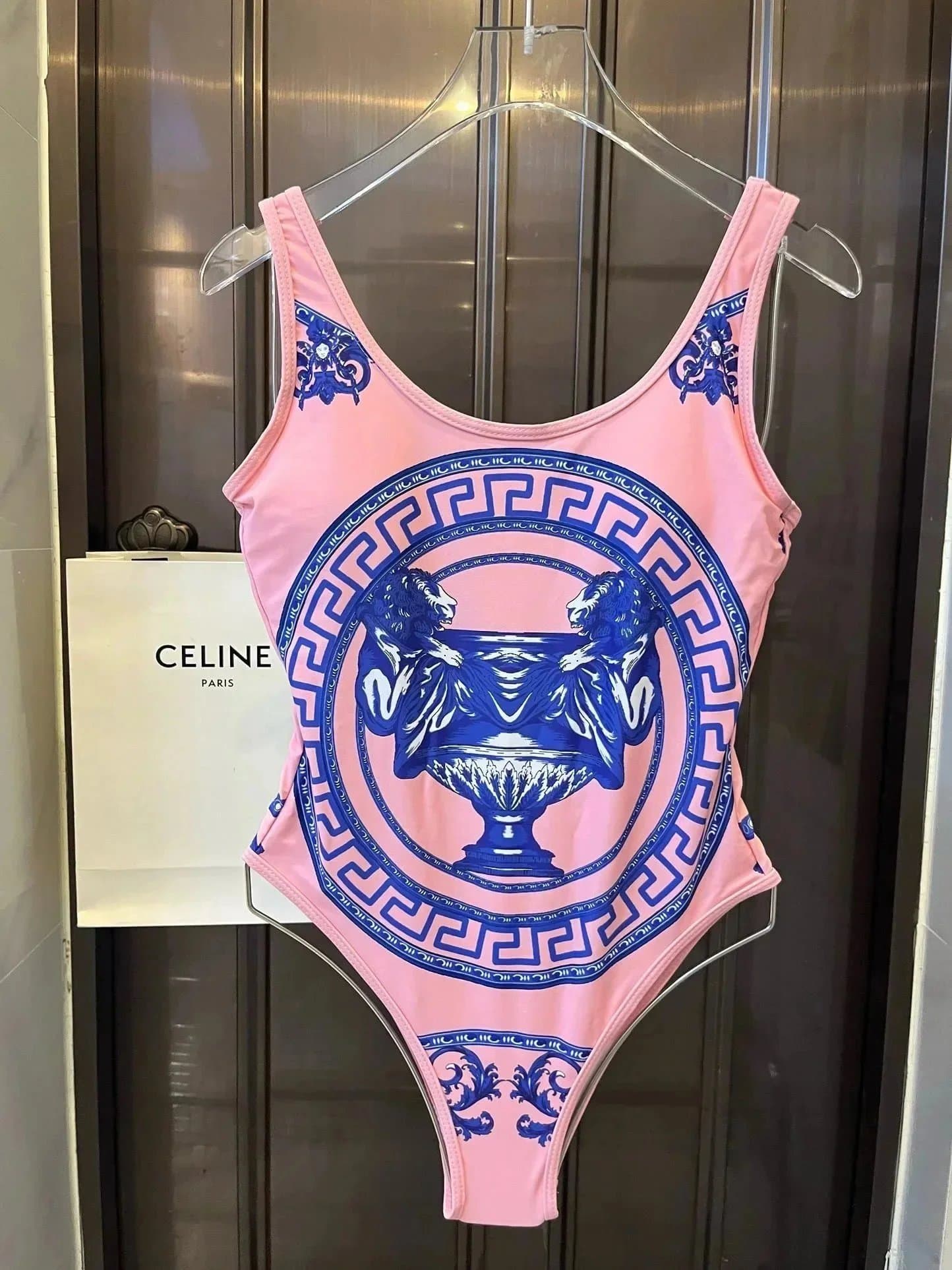 Fendi Bodysuit Baroque Print — 030343066