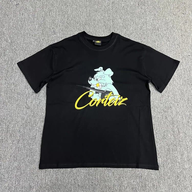 Logo Tee Corteiz Script — 3109 Light green