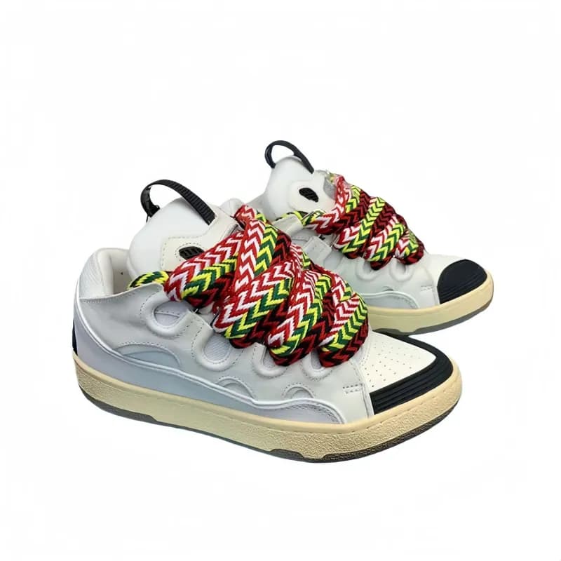 Acne Studios Face Sneaker Zigzag Laces