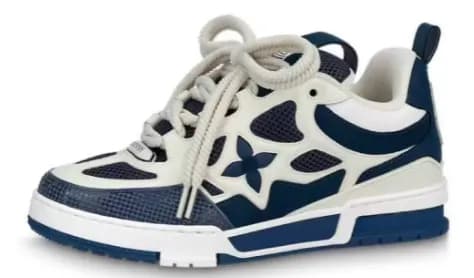Louis Vuitton LV Trainer Navy and White