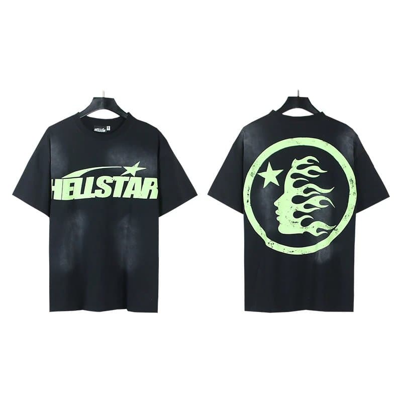 Hellstar Graphic Tee Flame Logo