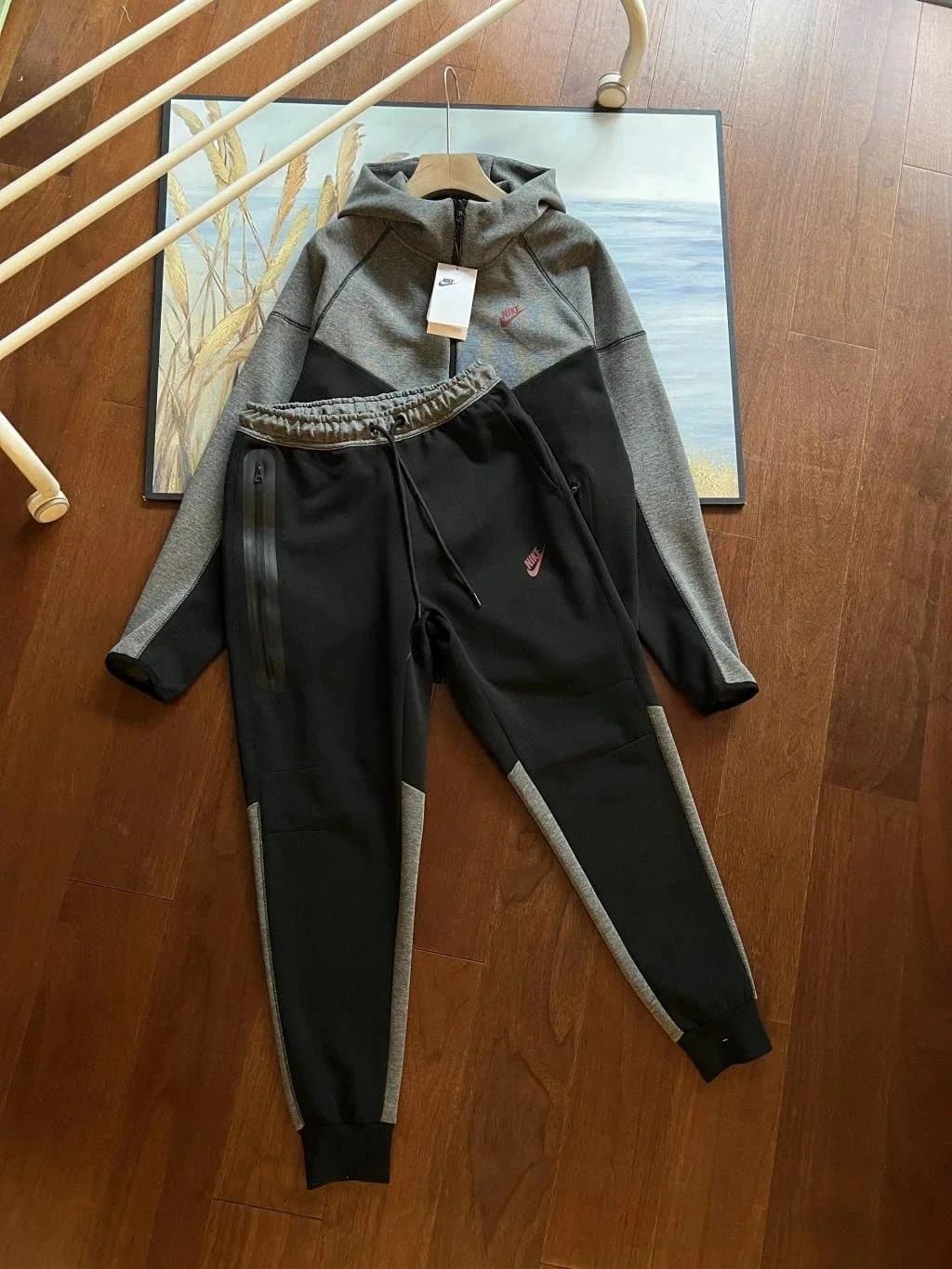 Nike Tech Fleece Hooded Jacket Olive — 26