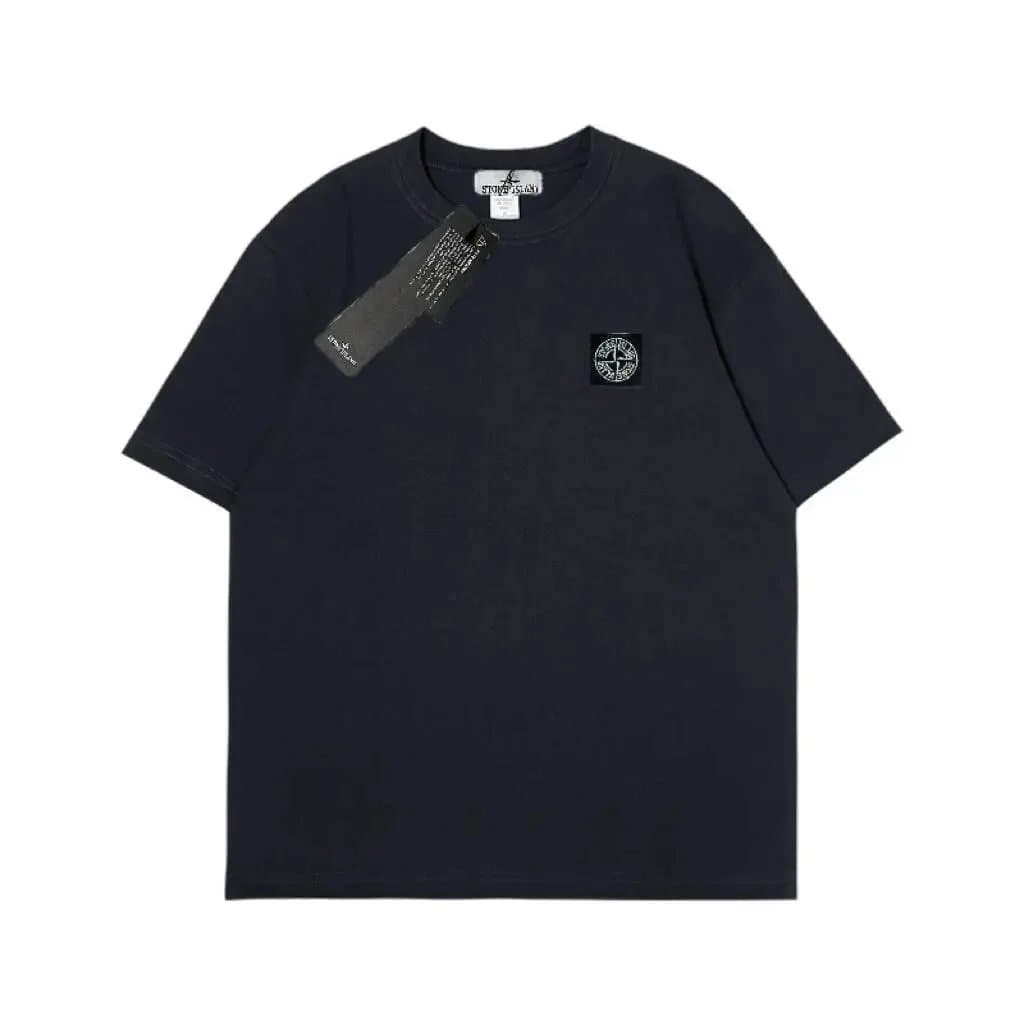 Stone Island T-Shirt Compass Logo Patch — 0117036CC