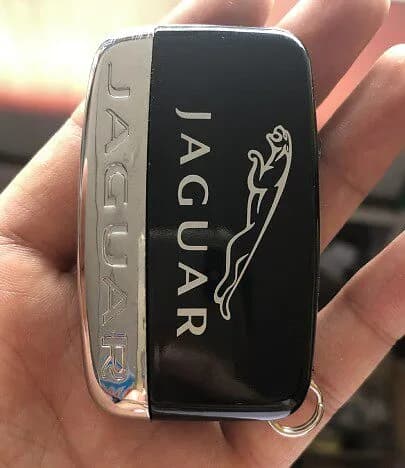 Key Fob Leather and Metal