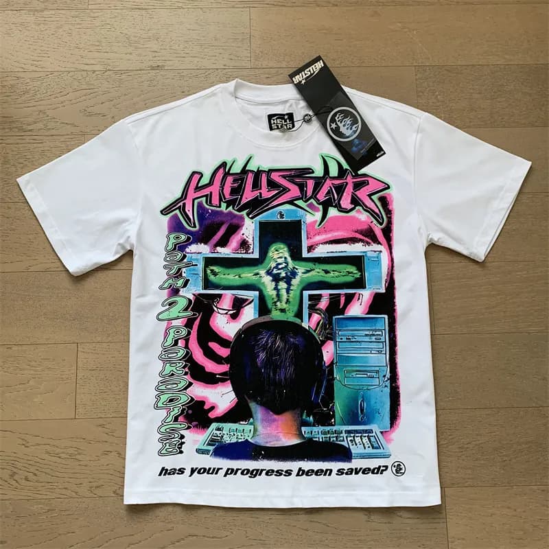 Hellstar Sweatpants Flame Graphic — X72