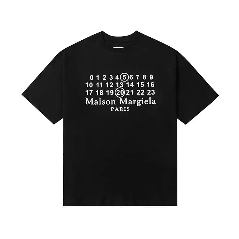 Comme des Garçons Button-Up Shirt Label Print — 824黑