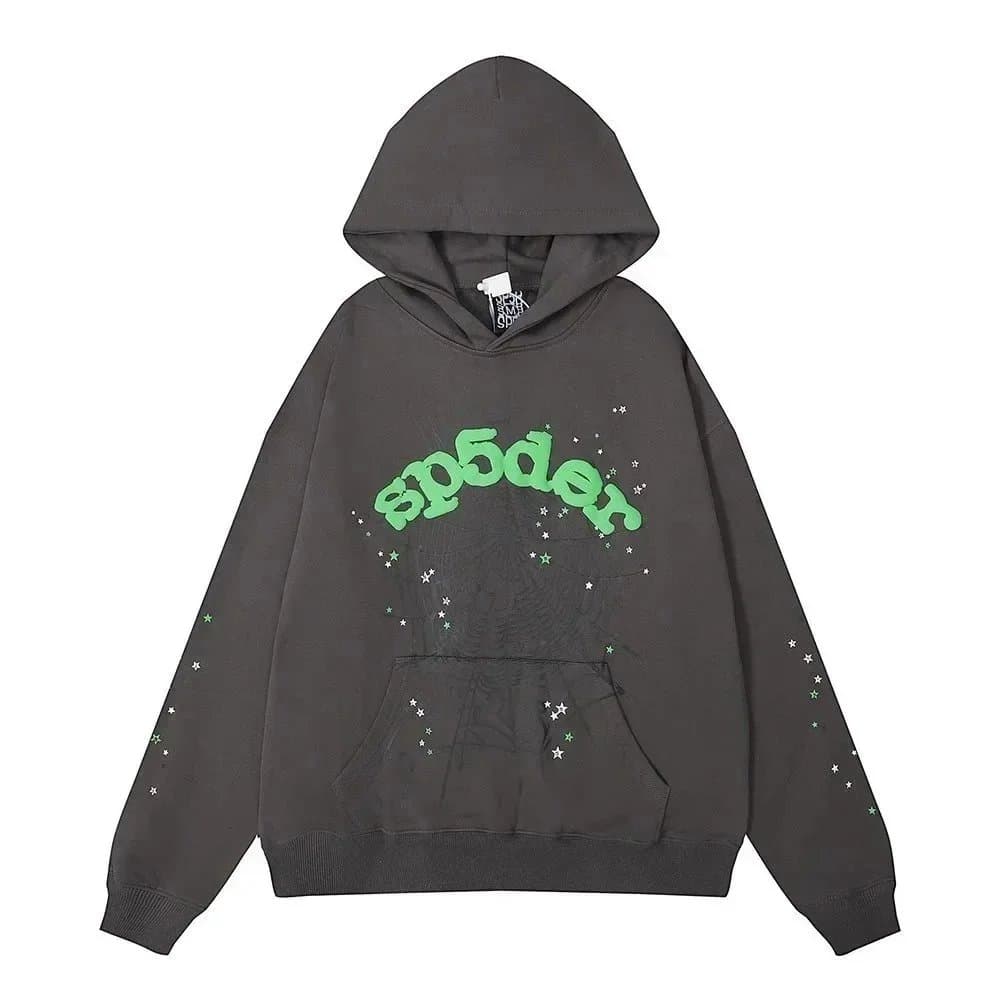 Sp5der Jogger Pants Spider Logo — 8209- 深灰