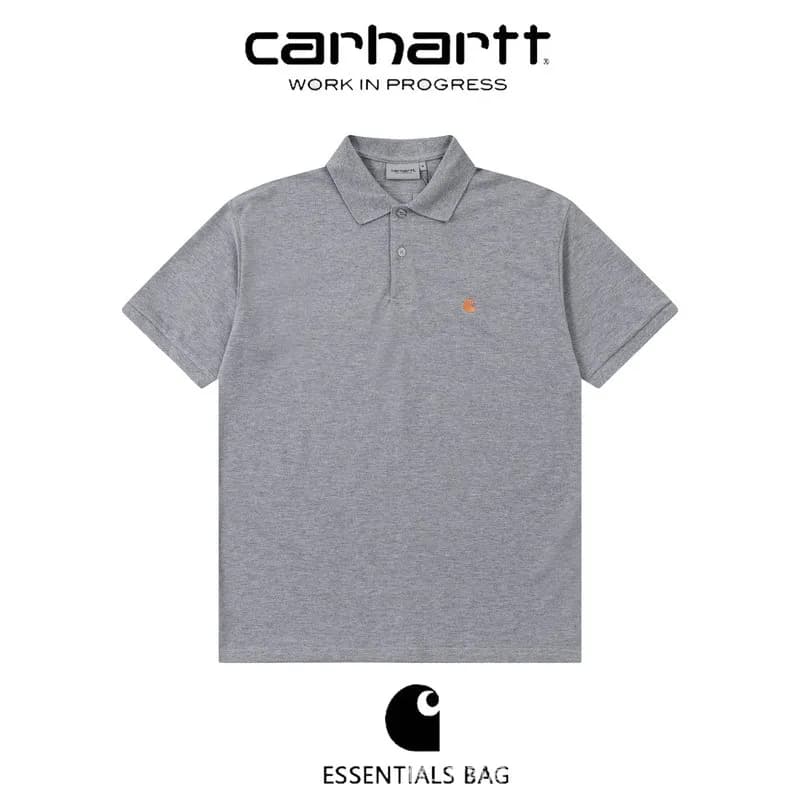 Carhartt Polo Shirt Heather Grey