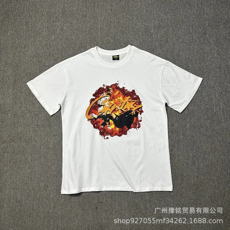Graphic Tee Corteiz Script Logo — Style 66