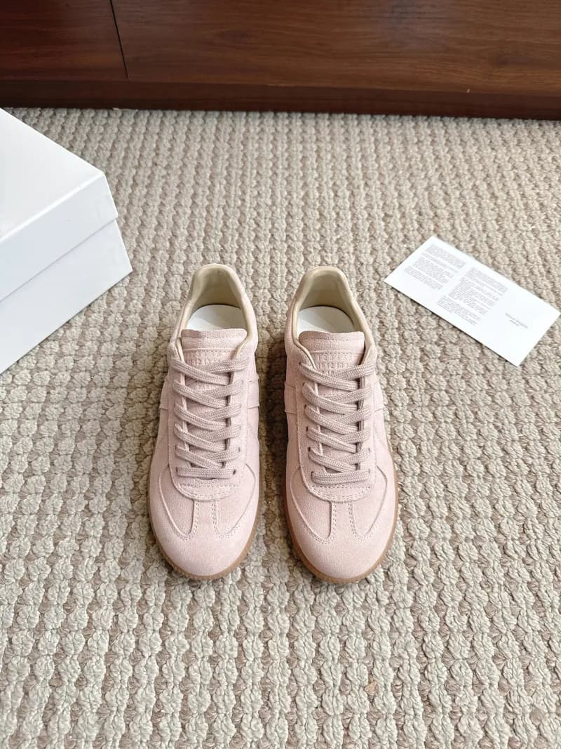 Adidas × Louis Vuitton Samba LV Monogram — 淡粉牛筋MM6 36