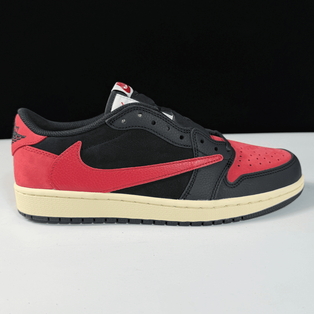 Nike Dunk Low Travis Scott — LJR版本 · AJ1TS倒钩低帮黑红DM7866-061